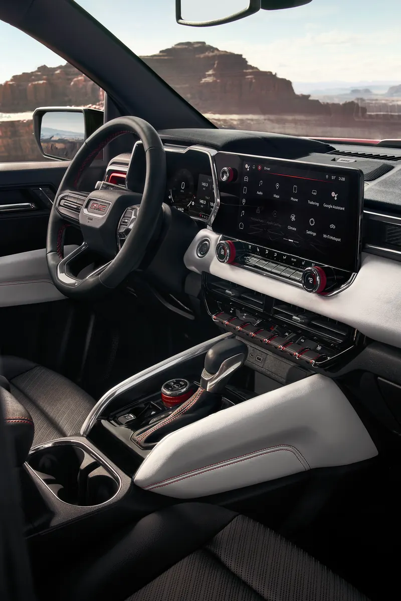 2026 GMC Canyon infotainment system at Gem City Motors GMC in Sidney MT